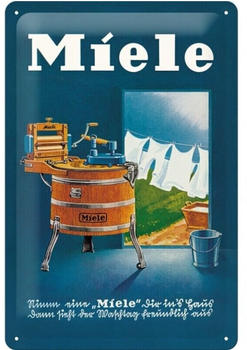 Nostalgic Art Traditionsmarken Miele Waschbottich 20x30cm