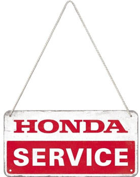 Nostalgic Art Honda MC Service 20x10cm
