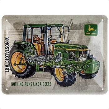 Nostalgic Art John Deere Model 6410 Cutaway 20x15cm