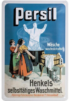 Nostalgic Art Persil Wäsche wasche Dich selbst 20x30cm