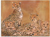 Artland Wandbild »Geparden«, Wildtiere, (1 St.)