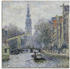 Art-Land Ansicht von Amsterdam mit Kanal 1874 50x50cm