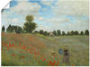 Artland Wandbild »Mohnfeld bei Argenteuil. 1873«, Blumen, (1 St.), als