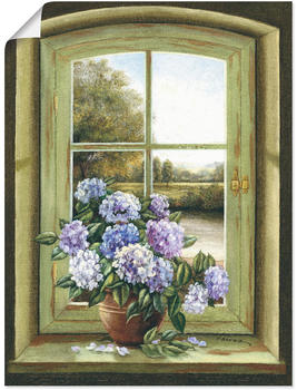 Art-Land Hortensien am Fenster 60x80cm