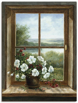 Art-Land Blumen am Fenster 45x60cm