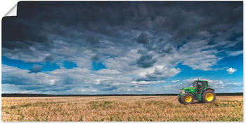 Art-Land Traktor Landschaftsfotografie 100x50cm