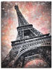 Artland Leinwandbild »Modern Art Eiffelturm«, Gebäude, (1 St.)