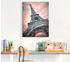 Art-Land Modern Art Eiffelturm rot 60x80cm
