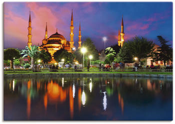 Art-Land Blaue Moschee in Istanbul Türkei 100x70cm