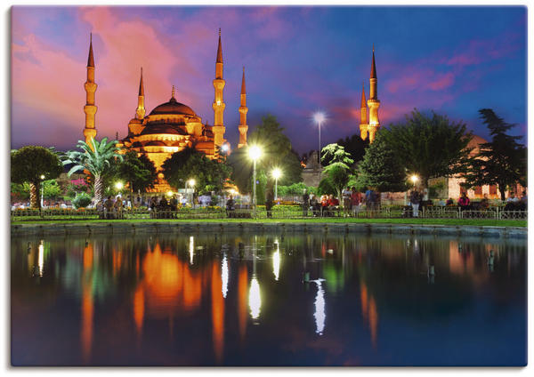 Art-Land Blaue Moschee in Istanbul Türkei 100x70cm