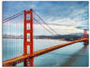 Artland Wandbild »Golden Gate Bridge«, Brücken, (1 St.), als Alubild,...