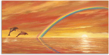 Art-Land Regenbogen über dem Meer 60x30cm