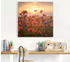 Art-Land Mohnblumen im Abendlicht 70x70cm