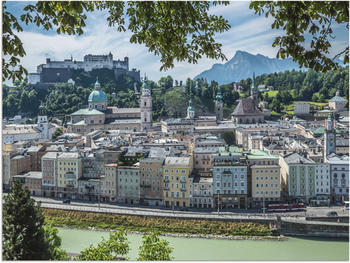 Art-Land Salzburg Wunderschöner Blick auf die Altstadt 40x30cm