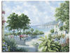 Artland Wandbild »Ozeansicht«, Garten, (1 St.), als Leinwandbild, Poster in