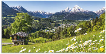 Art-Land Malerische Landschaft in den Bayerischen Alpen, Deutschland 40x20cm