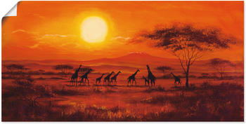 Art-Land Giraffenherde 100x50cm