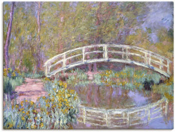 Art-Land Brücke in Monets Garten (Pont dans le Jardin de Monet) 1895-96 60x45cm