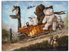 Artland Wandbild »Reisendes Kinderspielzeug«, Spielzeuge, (1 St.), als
