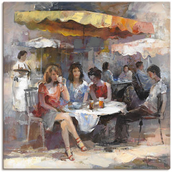 Art-Land Damen im Café II 70x70cm