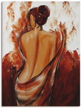 Art-Land Frau in rot 60x80cm