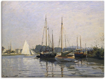 Art-Land Segelboote in Argenteuil gegen 1872/73 120x90cm