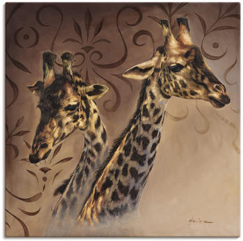Art-Land Giraffen Porträts 100x100cm