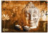 Art-Land Buddha mit Kerzen 70x50cm