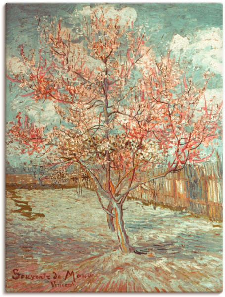 Art-Land Blühender Pfirsichbaum 1888 60x80cm