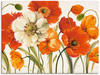 Artland Wandbild »Mohnblumen I«, Blumen, (1 St.), als Leinwandbild, Poster,