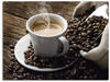 Artland Wandbild »Heißer Kaffee - dampfender Kaffee«, Getränke, (1 St.), als
