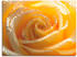 Art-Land Gelbe Rose Makro 80x60cm