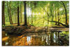 Art-Land Wald mit Bach 90x60cm