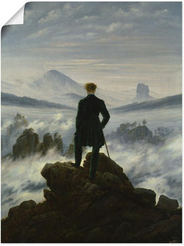 Art-Land Der Wanderer über dem Nebelmeer um 1818 45x60cm