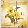 Artland Leinwandbild »Licht des Südens«, Blumen, (1 St.), auf Keilrahmen...