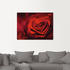 Art-Land Valentinseinladung mit Herzen und roten Rosen 40x30cm