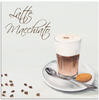 Artland Alu-Dibond-Druck »Latte Macchiato II«, Getränke, (1 St.), für...