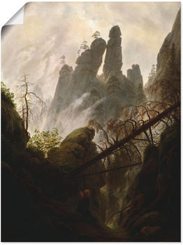 Art-Land Felsenschlucht, 1822/23 45x60cm