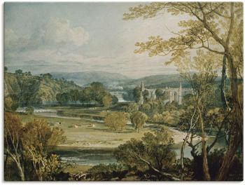 Art-Land Blick zur Bolton Abbey, Yorkshire 1809 80x60cm