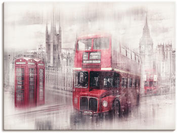 Art-Land Städte-Kunst LONDON Westminster Collage 120x90cm