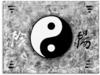 Artland Leinwandbild »Ying & Yang_sw«, Zeichen, (1 St.), auf Keilrahmen gespannt