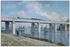 Art-Land Die Eisenbahnbrücke von Argenteuil 120x80cm