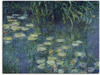 Artland Leinwandbild »Teil Seerosenbild Musée de l'Orangerie«, Blumen, (1 St.),