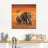 Art-Land Elefanten 100x100cm
