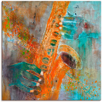 Art-Land Ein Saxofon 70x70cm