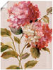 Artland Wandbild »Harmonische Hortensien«, Blumen, (1 St.), als Leinwandbild,