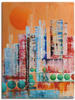 Artland Leinwandbild »New York abstrakt I«, Amerika, (1 St.), auf Keilrahmen