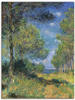 Artland Wandbild »Nadelbäume in Varengeville. 1882«, Wiesen & Bäume, (1 St.)