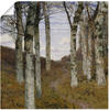 Artland Kunstdruck »Birken im Herbst. Um 1898«, Wiesen & Bäume, (1 St.), als