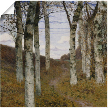Art-Land Birken im Herbst um 1898 70x70cm